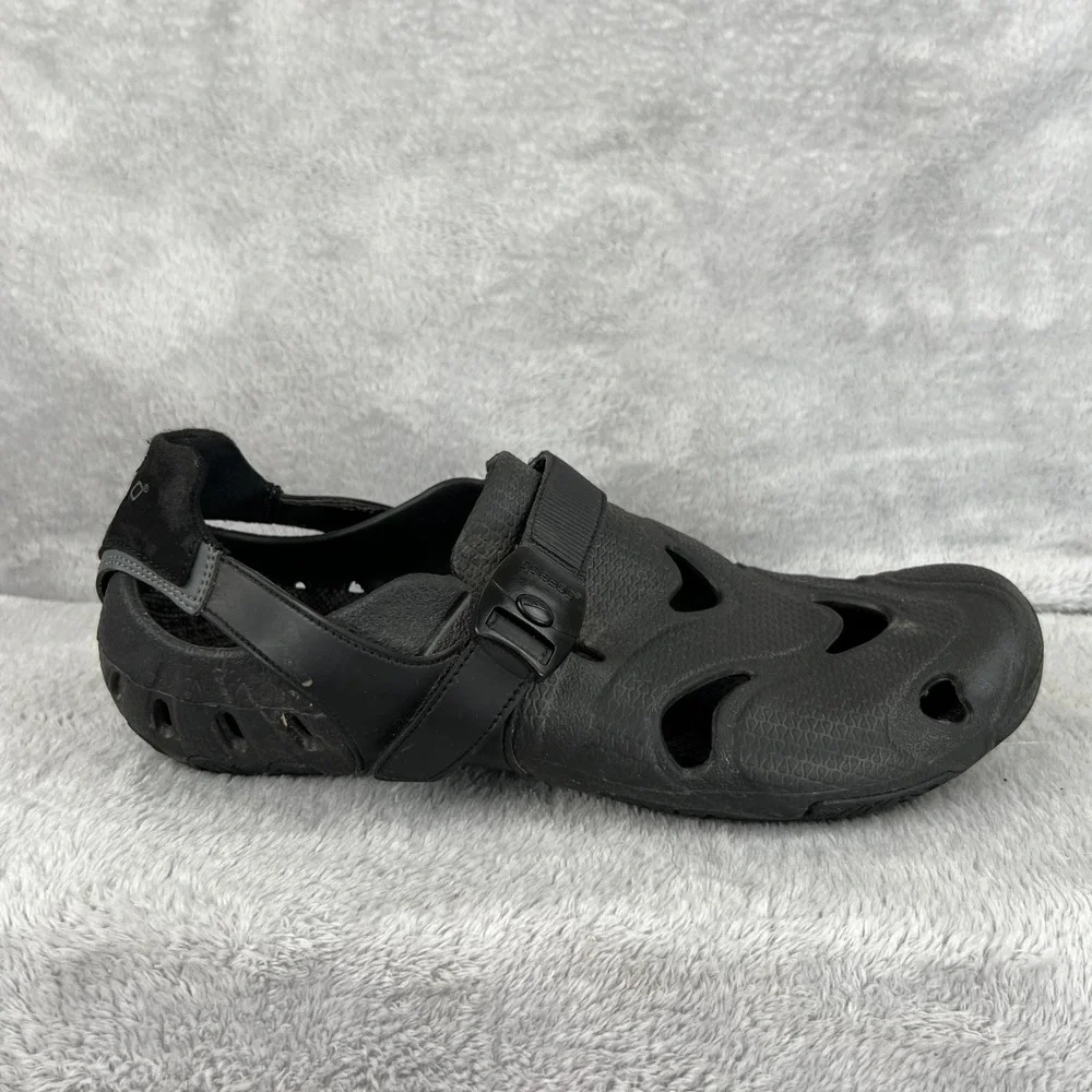 Speedo Hydro Tread Water Shoes Black Men Outdoor Beach River Aquatic Sandals